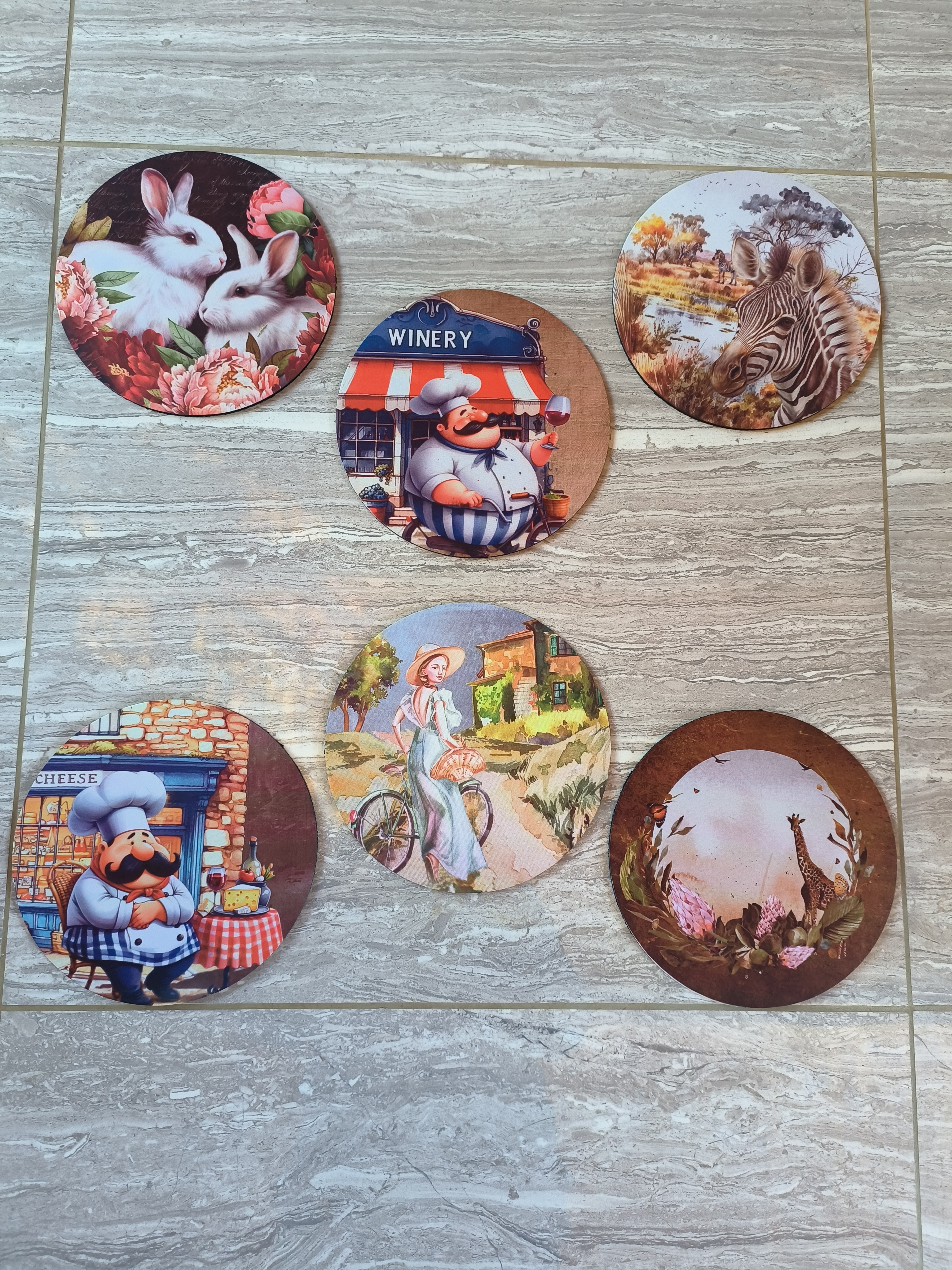 Round Mousepads 